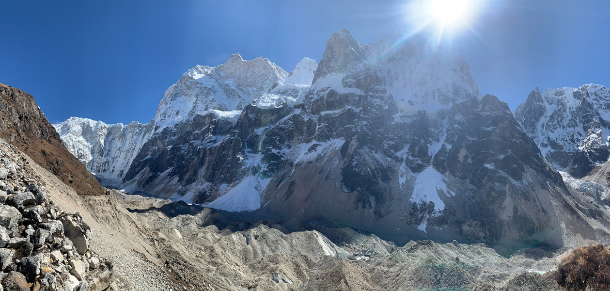 Kanchenjunga: wild, untouched, true solitude.