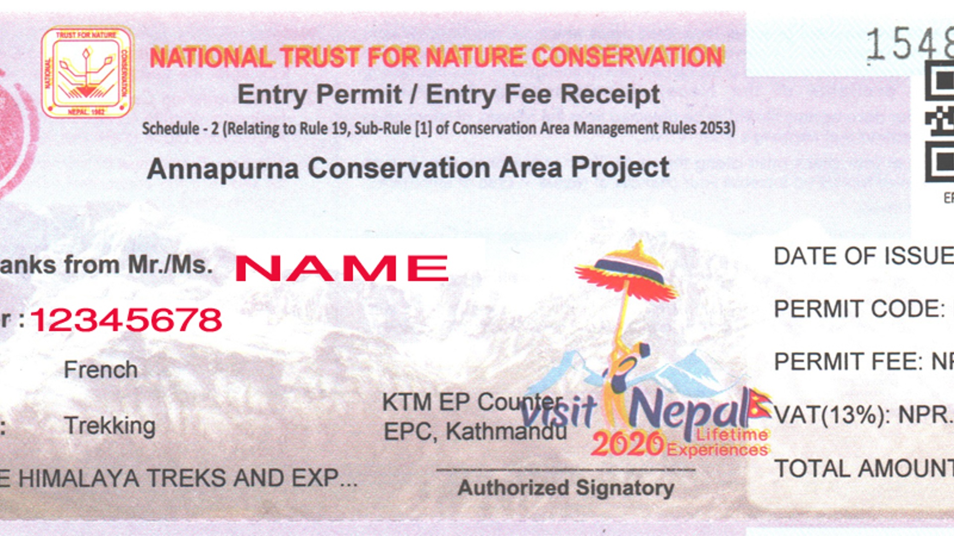 WHY TIMS CARD IS NECESSARY FOR TREKKING
