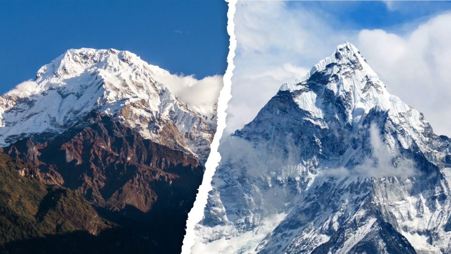 annapurna and everest
