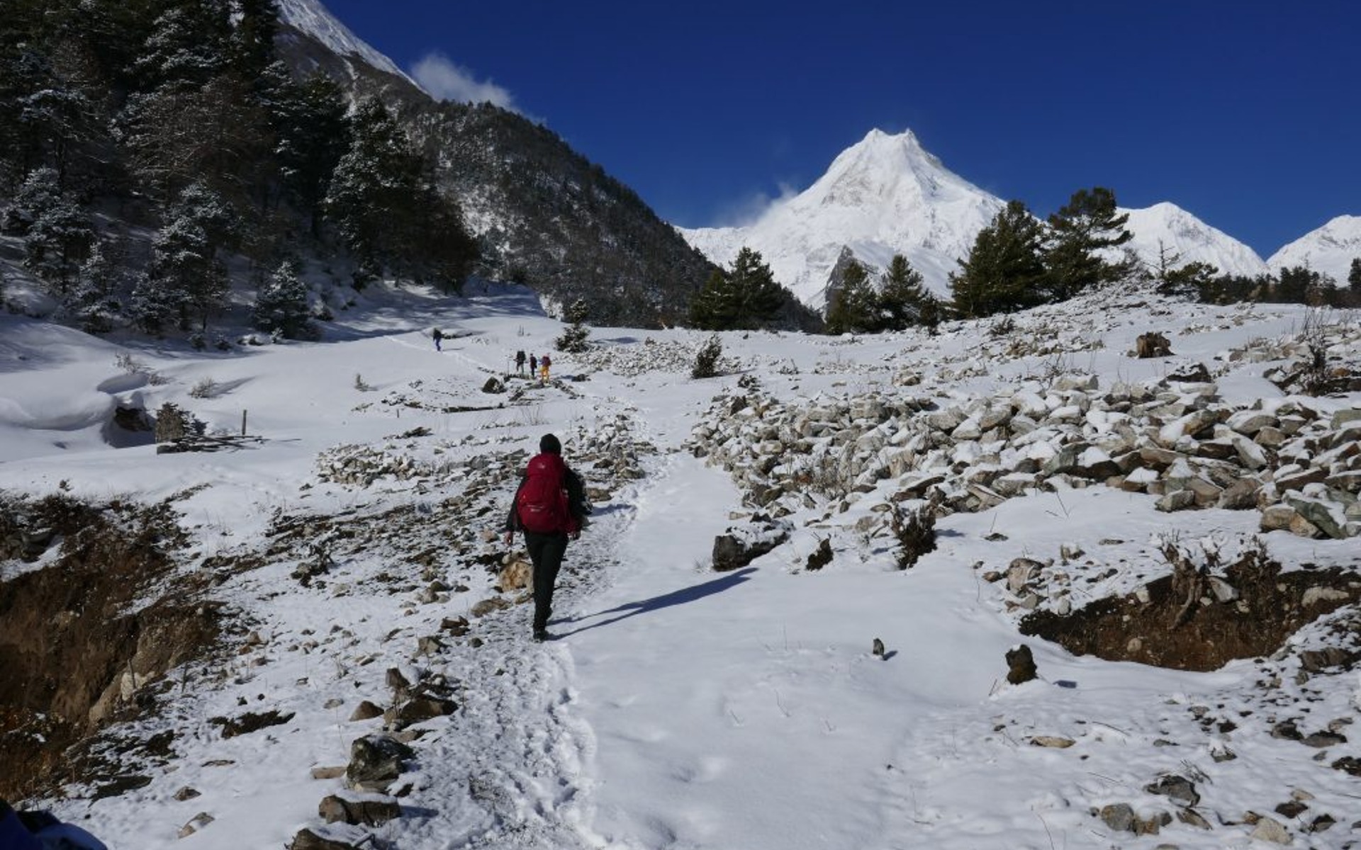 Manaslu region trek