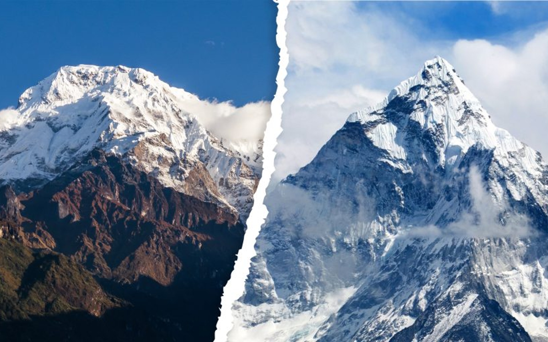 annapurna and everest