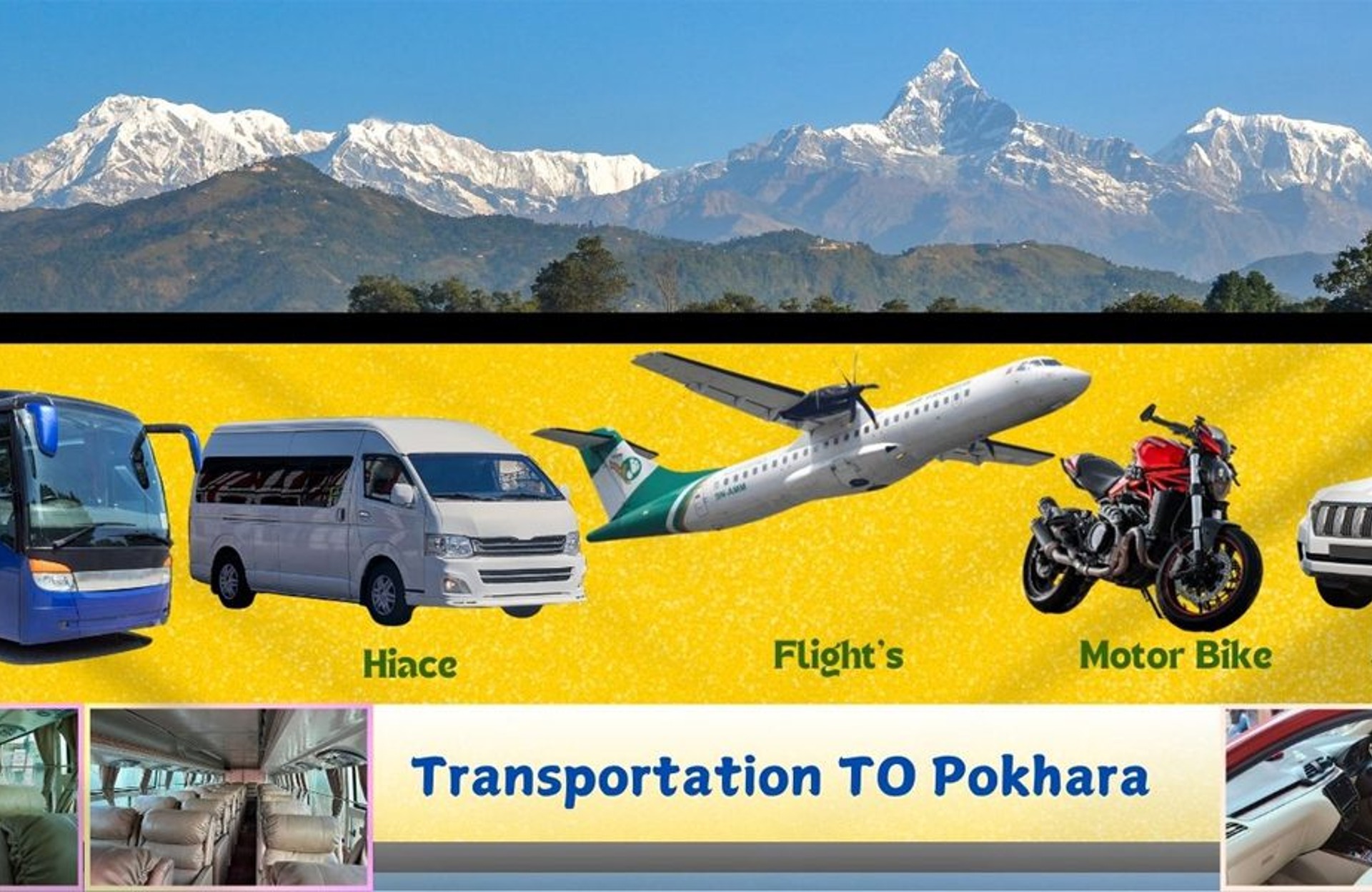 Kathamandu to pokhara trasportation