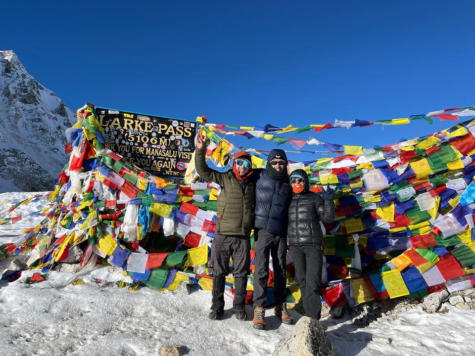 manaslu trek review Angela H