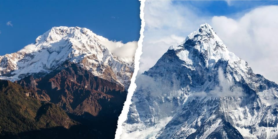 annapurna and everest