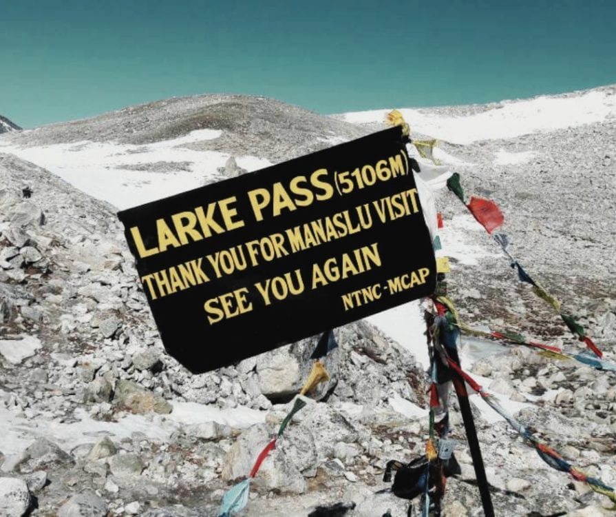 Manaslu Trek Itinerary